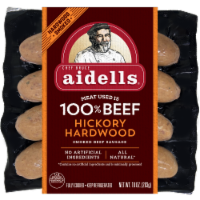 Aidells® 100% Beef Hickory Hardwood Smoked Beef Sausage