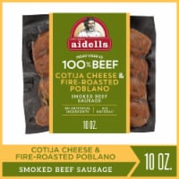 Aidells Cojita Cheese & Fire-Roasted Poblano Smoked Beef Sausage