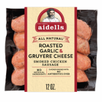 Aidells® All Natural Roasted Garlic & Gruyere Cheese Smoked Chicken Sausage