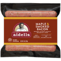 Aidells® Gluten Free Maple & Smoked Bacon Smoked Chicken Sausage Breakfast Links