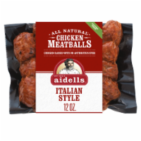 Aidells® Gluten Free Italian Style with Mozzarella Cheese All Natural Chicken Meatballs