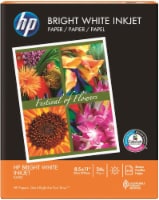 HP Bright White Inkjet Paper - 500 Pack - 8.5 x 11-Inch Perspective: Main