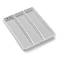 Madesmart® Housewares Utensil Tray - White / Gray Perspective: Main