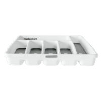 Madesmart® Six-Compartment Silverware Tray - White Perspective: Main