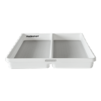 madesmart® Classic Mini Utensil Tray in White/Grey