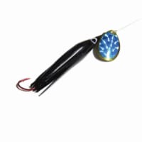 Trout Killer Size 4 Snelled Trout Spinner - Black/Blue Perspective: Main