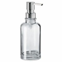 OGGI® Round Glass 12 oz. Soap Dispenser - Clear
