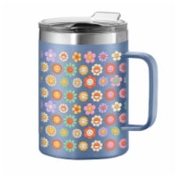 Oggi Thermo Mug- Happy Flowers Perspective: Main