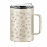 Oggi Stainless Steel Thermomug - Daisy Perspective: Main