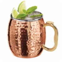 Oggi Hammered Copper SS Moscow Mule Mug