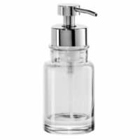 Oggi Round Glass Soap Foamer - Clear