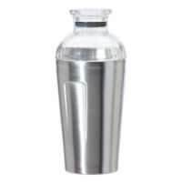 Oggiᵀᴹ Groove Double Walled Stainless Steel Cocktail Shaker With Lid