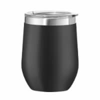 Oggi Wine Tumbler - Black Perspective: Main
