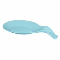 Oggi Jumbo Silicone Spoon Holder - Turquoise Perspective: Main