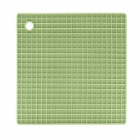 OGGI Silicone Square Pot Holder - Sage Perspective: Main