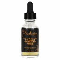 SheaMoisture African Black Soap Overnight Resurfacing Serum With AHA/BHA - 1 fl oz (30