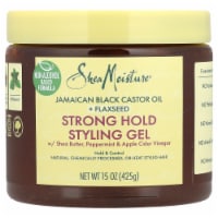 SheaMoisture Strong Hold Styling Gel Shea Butter Peppermint & Apple Cider Vinegar - 15