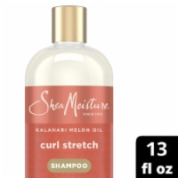 SheaMoisture Kalahari Melon Oil Infused with Hyaluronic Serum, Curl Stretch Shampoo Perspective: Main