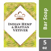 Nubian Heritage Bar Soap Indian Hemp and Haitian Vetiver Bar with Fair Trade Shea Butter Perspective: Main