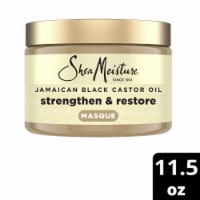 SheaMoisture Castor Oil Treatment Masque Jamaican Black Castor Oil For Dry Hair, Paraben Free Perspective: Main