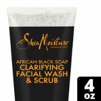 Shea Moisture® African Black Soap Clarifying Facial Wash & Scrub