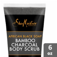 Shea Moisture African Black Soap Bamboo Charcoal Body Scrub
