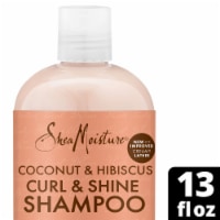 SheaMoisture Coconut and Hibiscus Curl and Shine Coconut Shampoo