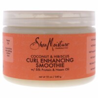 Shea Moisture Coconut Hibiscus Curl Enhancing Smoothie Cream 12 oz