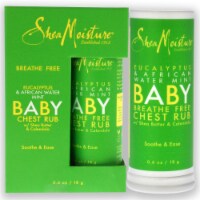 SheaMoisture Eucalyptus & African Wild Water Mint Baby Breathe Free Chest Rub Perspective: Main