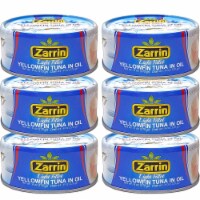 Zarrin - Yellowfin Tuna in Oil, Prime Light Fillet (6 CANS), 6 oz x 6, Product of Peru