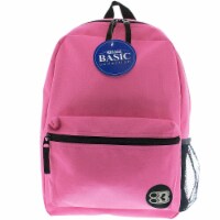 Bazic Basic Backpack 16  Fuchsia (BAZ1036)