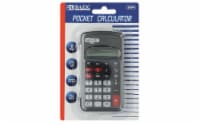 Bazic Calculator 8 Digit Pocket Size w/Flip Cover