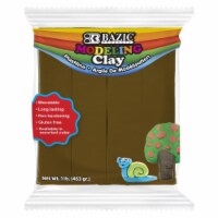 Bazic Products 3333 1 lbs Brown Modeling Clay
