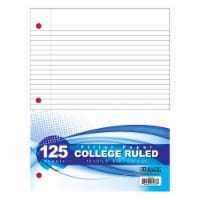 DDI 2336974 BAZIC College Ruled Filler Paper - 24 Count  125 Sheets Case of 24