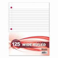 DDI 2336975 BAZIC Wide Ruled Filler Paper - 24 Count  125 Sheets Case of 24