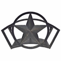 Liberty Garden Decorative Steel Liberty Star Garden Hose Butler Wall Storage Perspective: Main