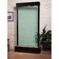 Adagio TRC1552 Tranquil River Center Mount Free Standing Fountain - Blackened Copper-Green-Gl