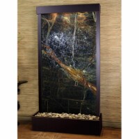 Adagio TRF1505 Tranquil River Flush Mount Free Standing Fountain - Blackened Copper-Green-Mar