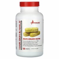 Metabolic Nutrition Hair Skin & Nails Maximum Potency Health and Wellness Solution 90 Tablets
