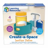 Learning Resources LER4362 Create-A-Space Sanitizer Station for Grade PK Plus, Assorted Color