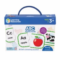 Learning Resources ABC Puzzle Cards Game