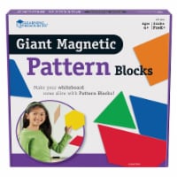 Learning Resources® Giant Magnetic Pattern Blocks