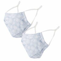 Design Imports  DII Snowflakes Face Mask - Set of 2