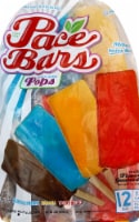 Pace Bars Fruit Flavored Ice Pops Variety Bag
