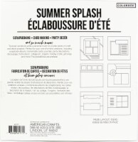 Colorbok Textured Cardstock Pad 12 X12  30/Pkg-Summer Splash