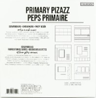 Colorbok Textured Cardstock Pad 12 X12  30/Pkg-Primary Pizazz