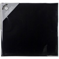 Colorbok Post Bound Fabric Album 12 X12 -Black