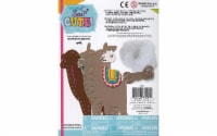 Colorbok Sew Cute! Felt Backpack Clip Kit-Llama