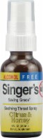 Herbs Etc.  Singer's Saving Grace® Alcohol Free   Citrus and Honey