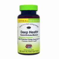 Herbs Etc. Deep Health Fast-Acting Softgels Perspective: Main